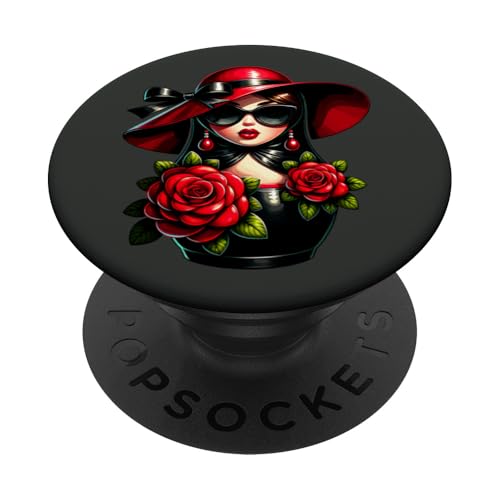 Russian Girl! Matrjoschka Russisch für Russen Matroschka PopSockets Klebender PopGrip Russian Girl! Matrjoschka Russisch für Russen Matroschka PopSockets Klebender PopGrip von Russische Sprache Matryoshka Russland Kostüm