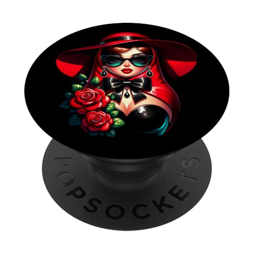 Russian Girl! Matrjoschka Russisch für Russen Matroschka PopSockets Klebender PopGrip Russian Girl! Matrjoschka Russisch für Russen Matroschka PopSockets Klebender PopGrip von Russische Sprache Matryoshka Russland Kostüm