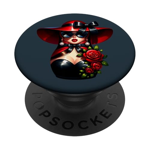 Russian Girl! Matrjoschka Russisch für Russen Matroschka PopSockets Klebender PopGrip von Russische Sprache Matryoshka Russland Kostüm