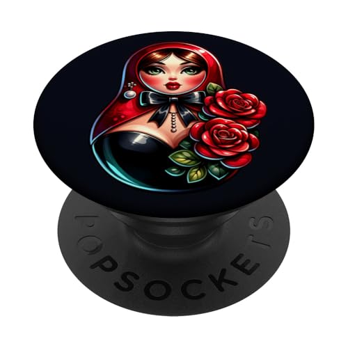 Russian Girl! Matrjoschka Russisch für Russen Matroschka PopSockets Klebender PopGrip Russian Girl! Matrjoschka Russisch für Russen Matroschka PopSockets Klebender PopGrip von Russische Sprache Matryoshka Russland Kostüm