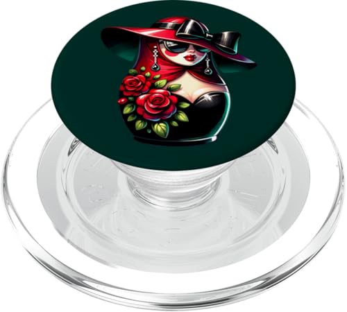 Russian Girl! Matrjoschka Russisch für Russen Matroschka PopSockets PopGrip für MagSafe Russian Girl! Matrjoschka Russisch für Russen Matroschka PopSockets PopGrip für MagSafe von Russische Sprache Matryoshka Russland Kostüm