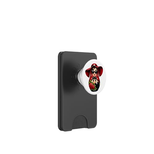Russian Girl! Matrjoschka Russisch für Russen Matroschka PopSockets PopWallet für MagSafe Russian Girl! Matrjoschka Russisch für Russen Matroschka PopSockets PopWallet für MagSafe von Russische Sprache Matryoshka Russland Kostüm