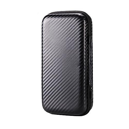 Rutaqian HDD Aufbewahrungsbox Anti-Drop mit Befestigungsgurt, praktische Handy-Powerbank-Tasche, tragbare Tasche, schwarz von Rutaqian