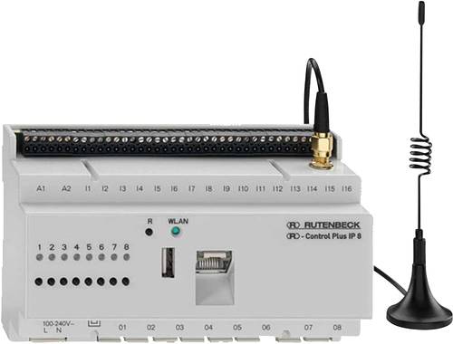 Rutenbeck 700802611 Schaltaktor Control Plus IP 8 von Rutenbeck