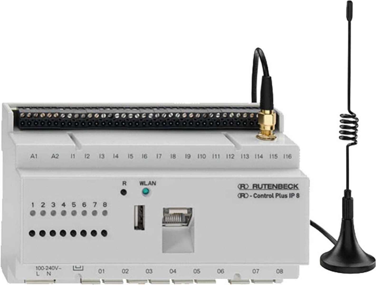 Rutenbeck IP-Schaltaktor Control Plus IP 8 700802611 Rutenbeck IP-Schaltaktor Control Plus IP 8 700802611 von Rutenbeck