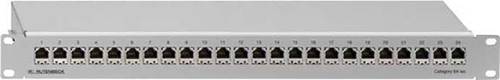 Rutenbeck PP-Cat.6A iso-24/1 U 24 Port Netzwerk-Patchpanel 483mm (19 ) CAT 6a 1 HE von Rutenbeck