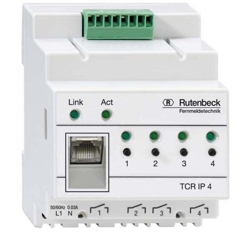 Rutenbeck Rutenbeck Fernschaltgerät Control IP 4 Netzwerk-Patch-Panel von Rutenbeck