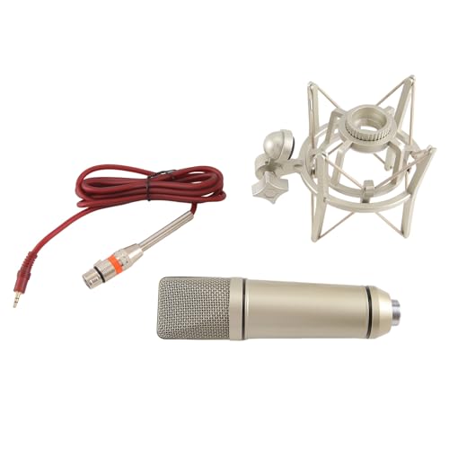 Ruuizksa U-87 Mikrofon-Gehäuse, DIY-Mikrofon-Gehäuse, Audio-Produkte, Einfach zu Bedienen, 500702960 von Ruuizksa