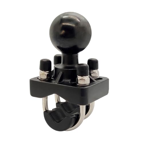 Ruwshuuk Actioncam Halterung Für Motorrad | Robuste Motorrad Lenkerhalterung - Doppelte U-Form Schraube Mit Verstellbarem Winkel & Schnellspanner Für Langstreckenfahrten Ruwshuuk Actioncam Halterung Für Motorrad | Robuste Motorrad Lenkerhalterung - Doppelte U-Form Schraube Mit Verstellbarem Winkel & Schnellspanner Für Langstreckenfahrten von Ruwshuuk