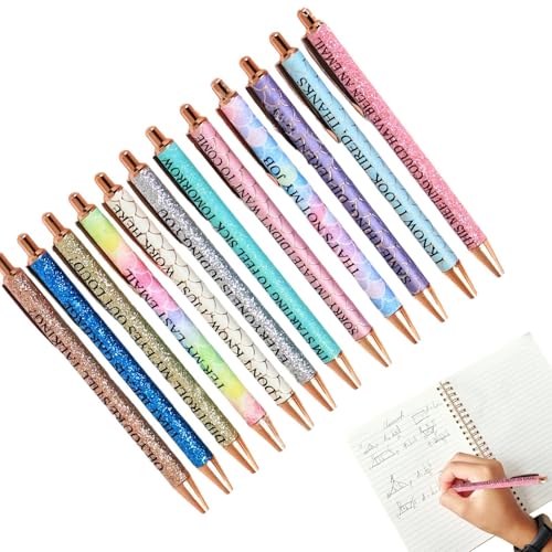 Ruwshuuk Lustige Gelstifte, Gelstifte lustig | Set von 12 Schreibstiften für Schüler,Schnelltrocknende Briefpapierartikel, Notieren Sie Schreibwerkzeuge für die Heimschule Ruwshuuk Lustige Gelstifte, Gelstifte lustig | Set von 12 Schreibstiften für Schüler,Schnelltrocknende Briefpapierartikel, Notieren Sie Schreibwerkzeuge für die Heimschule von Ruwshuuk