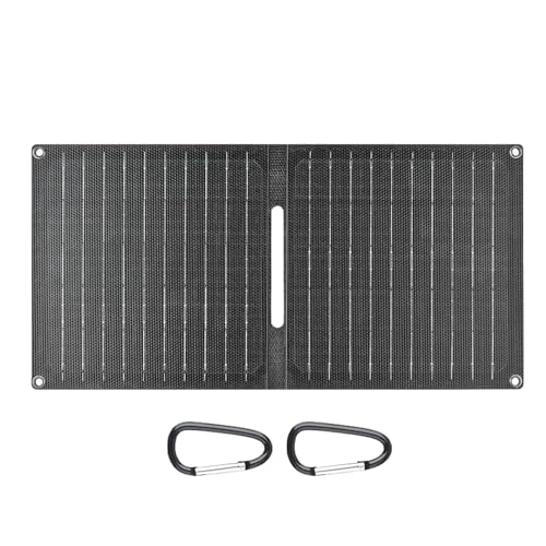 Ruwshuuk Solarladegerät | 30W Kompaktes Solarpanel Für Camping | wasserdichte Faltsolarzubehör Für Smartphone Tablet Wandern Outdoor Ruwshuuk Solarladegerät | 30W Kompaktes Solarpanel Für Camping | wasserdichte Faltsolarzubehör Für Smartphone Tablet Wandern Outdoor von Ruwshuuk