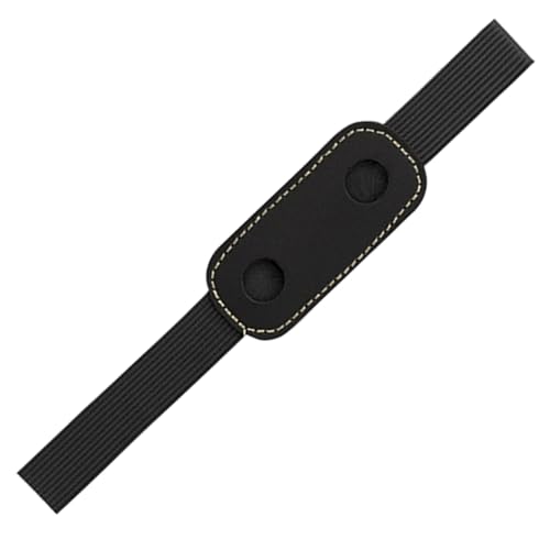 Ruwshuuk Stifthülsenhalter, Lederstifthalter,Notebook Elastic Pen Holder | Abnehmbare tragbare schlanke einstellbare Hülle für Tablet Travel Journal Workplace School Planer von Ruwshuuk