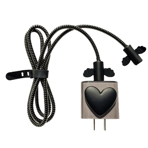 Ruyeiig Telefonkabelschutz, Ladekabelschutz - Datenkabelschutz Seil | Love Wings Tragbares Handy Wire Accessoires Ladegerät Schutzhülle für CAR Electrica Home täglich Gebrauch Ruyeiig Telefonkabelschutz, Ladekabelschutz - Datenkabelschutz Seil | Love Wings Tragbares Handy Wire Accessoires Ladegerät Schutzhülle für CAR Electrica Home täglich Gebrauch von Ruyeiig