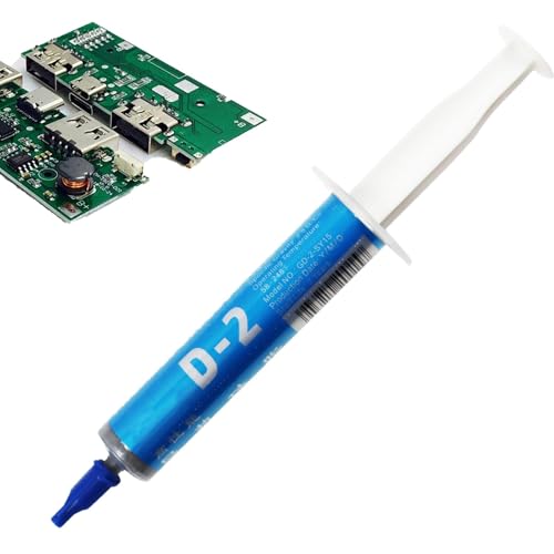 Ruyeiig Wärmeleitfähiges Fett,Wärmeleitfähige Fettpaste,Kühlkörperpaste Silikonfett - 3/7/15 g Wärmeleitpaste für alle Kühler, CPU, GPU, IC-Prozessor für CPU Ruyeiig Wärmeleitfähiges Fett,Wärmeleitfähige Fettpaste,Kühlkörperpaste Silikonfett - 3/7/15 g Wärmeleitpaste für alle Kühler, CPU, GPU, IC-Prozessor für CPU von Ruyeiig