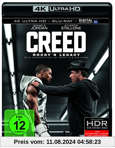 Creed - Rocky's Legacy  (4K Ultra HD) [Blu-ray] von Ryan Coogler