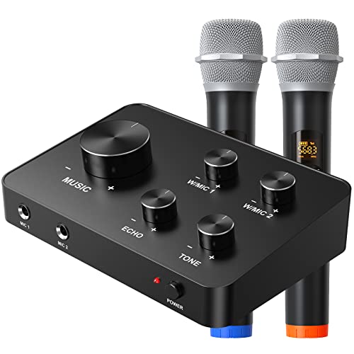 Rybozen Mini beweglicher Karaoke-Spieler drahtloses Karaoke-Mikrofon Bluetooth-Sprecher-Spieler Mini Home KTV kompatibel mit i-Telefon Android Smartphone PC und anderer Audio-Player Rybozen Mini beweglicher Karaoke-Spieler drahtloses Karaoke-Mikrofon Bluetooth-Sprecher-Spieler Mini Home KTV kompatibel mit i-Telefon Android Smartphone PC und anderer Audio-Player von Rybozen