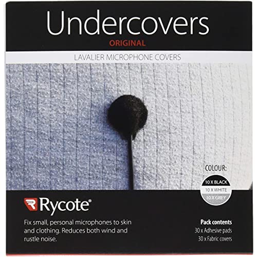 Rycote 065504 Undercover für Lavalier Mikrofone (30er Pack), mehrfarbig von Rycote