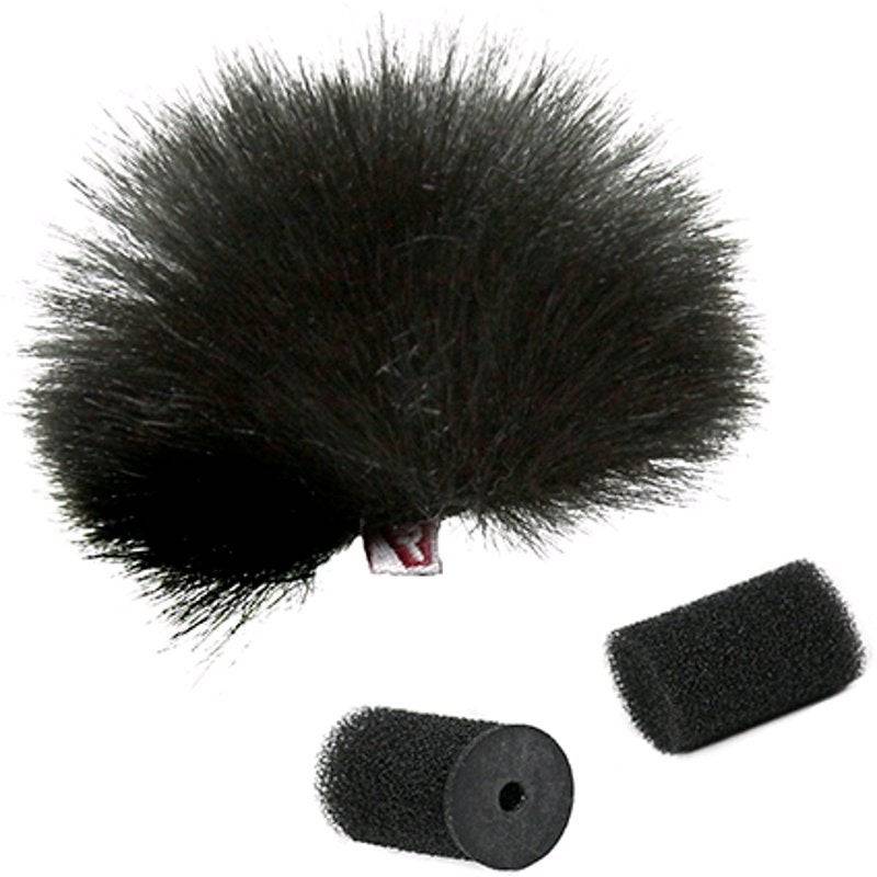Rycote Lavalier Furry Windjammer, schwarz von Rycote
