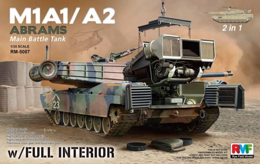 M1A1/ A2 Abrams w/Full Interior 2 in 1 M1A1/ A2 Abrams w/Full Interior 2 in 1 von Rye Field Model