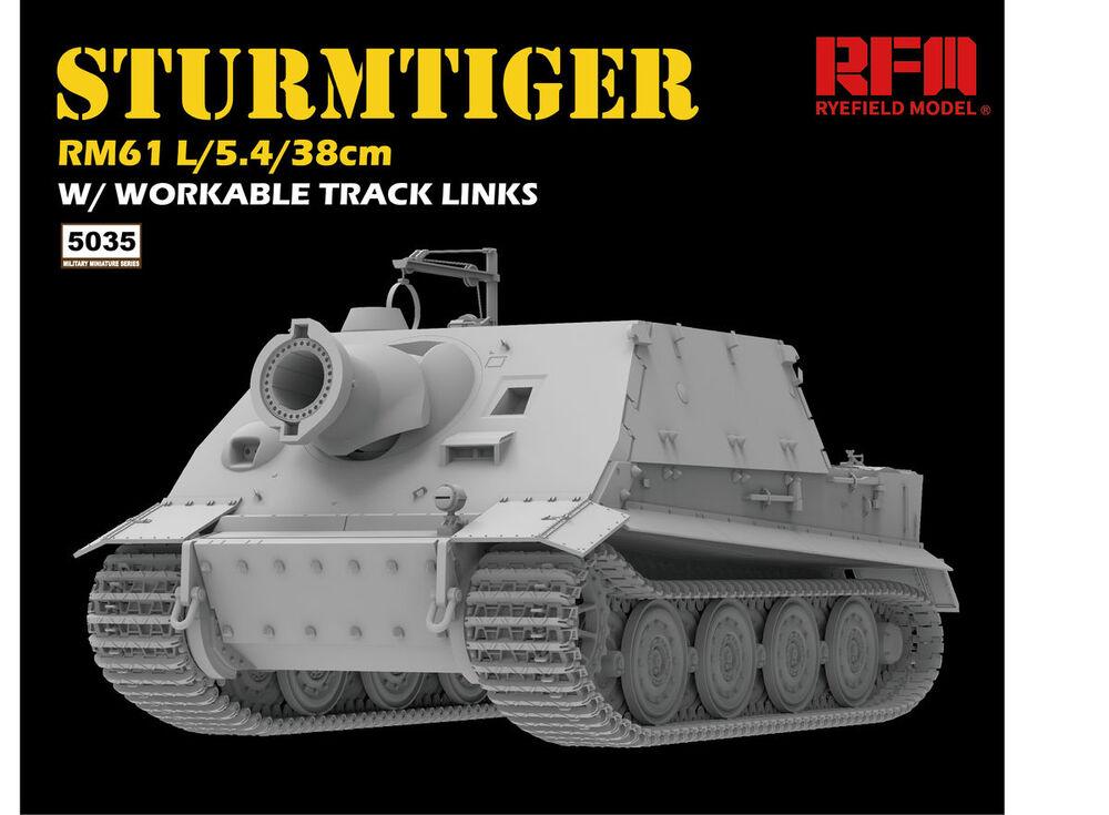 Sturmtiger w/workable track links Sturmtiger w/workable track links von Rye Field Model