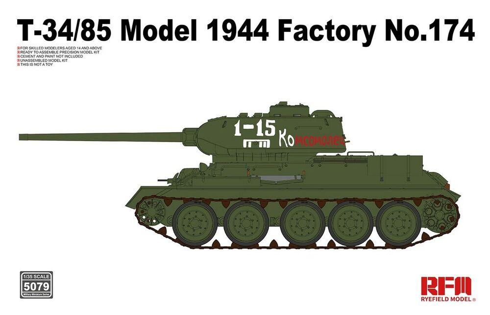 T-34/85 Model 1944 Factory No.174 T-34/85 Model 1944 Factory No.174 von Rye Field Model