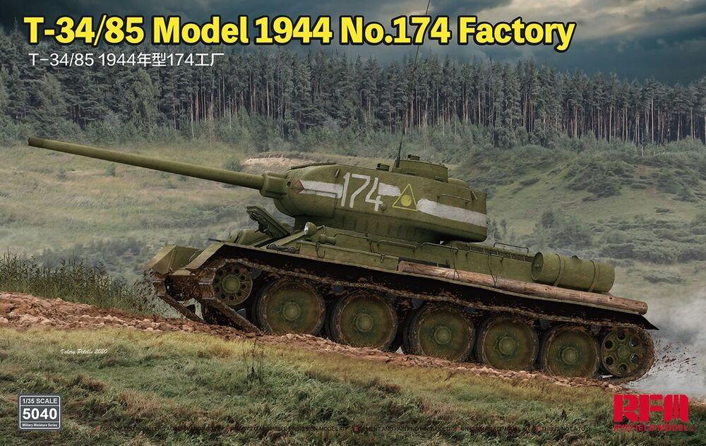 T-34/85 Model 1944 No.174 Factory T-34/85 Model 1944 No.174 Factory von Rye Field Model