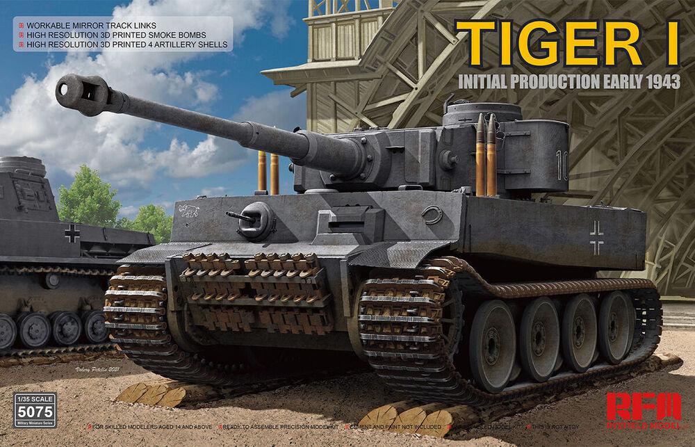 Tiger I 100# initial production early 1943 Tiger I 100# initial production early 1943 von Rye Field Model