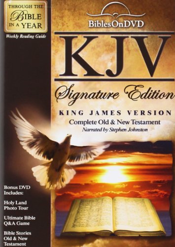 KJV Signature Edition Bible: Complete Old & New Testament [2 DVDs] von Ryko Distribution