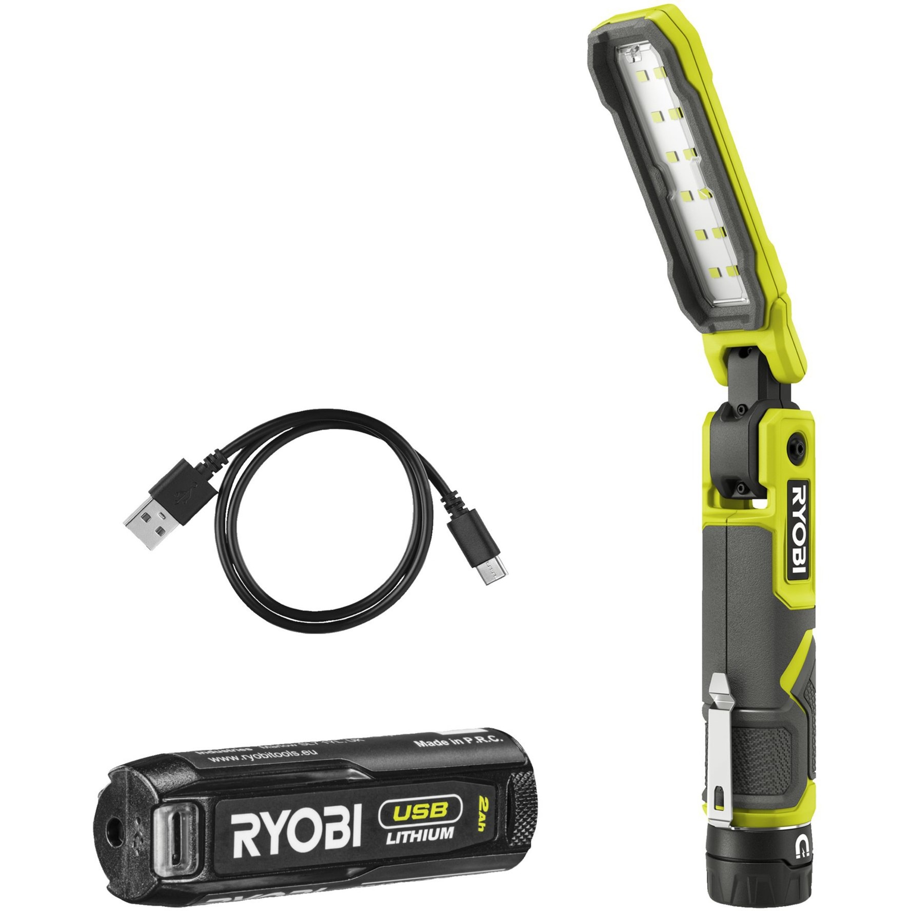 4V Akku-Stableuchte RLI4-120G, Taschenlampe 4V Akku-Stableuchte RLI4-120G, Taschenlampe von Ryobi