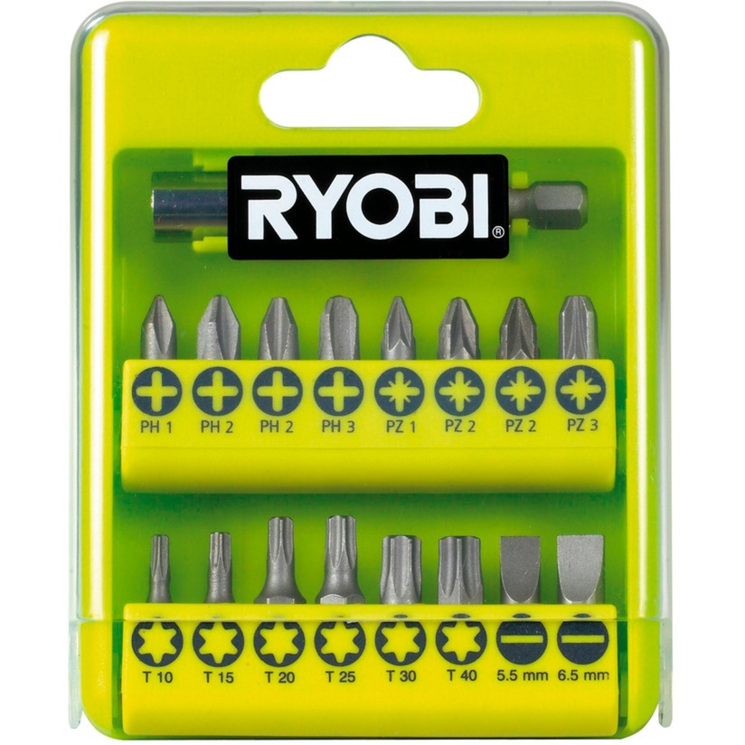 Bitset RAK17SD, 17-teilig, Bit-Satz von Ryobi