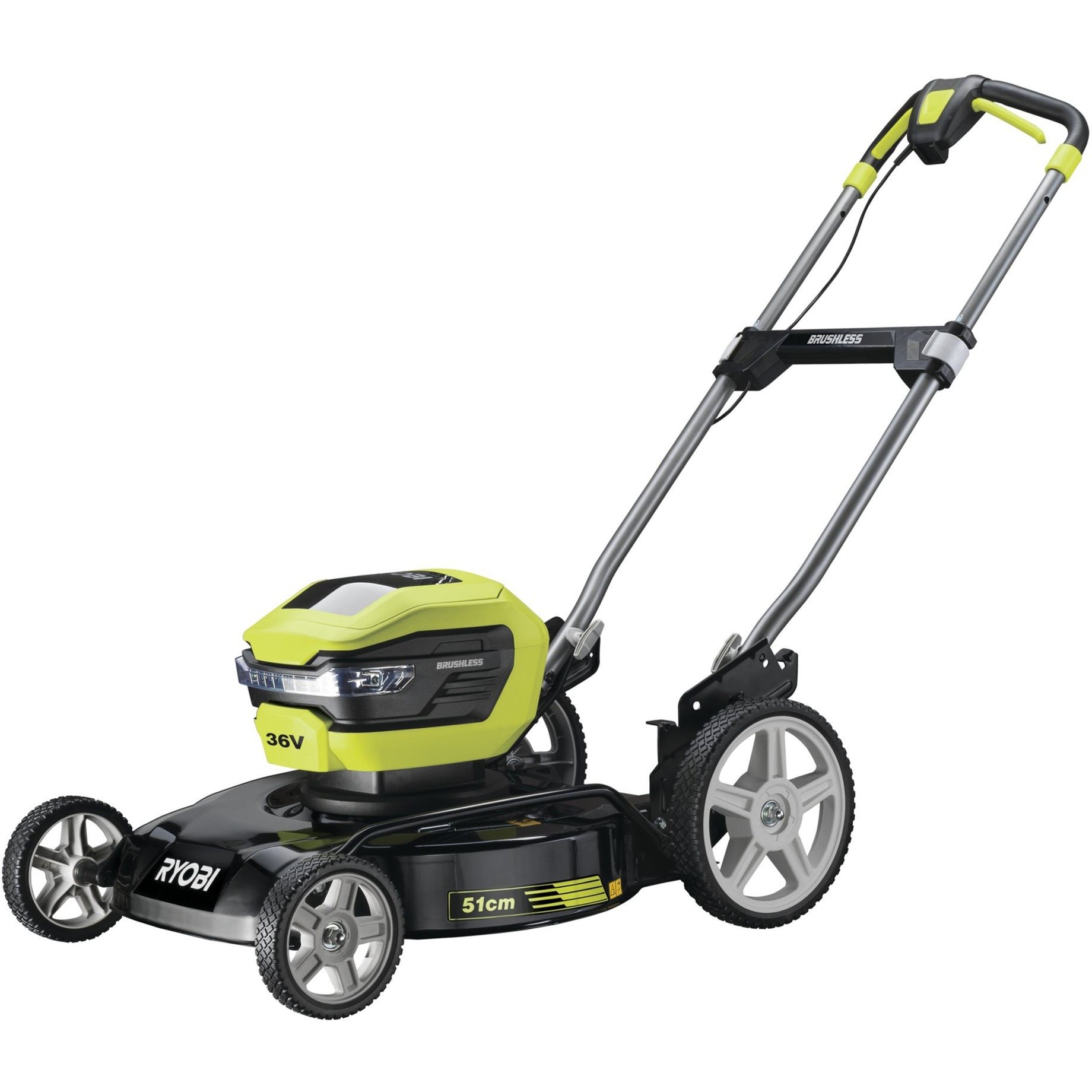 MAX POWER Akku-Mulchmäher RY36LMMX51A-140, 36Volt, Rasenmäher MAX POWER Akku-Mulchmäher RY36LMMX51A-140, 36Volt, Rasenmäher von Ryobi