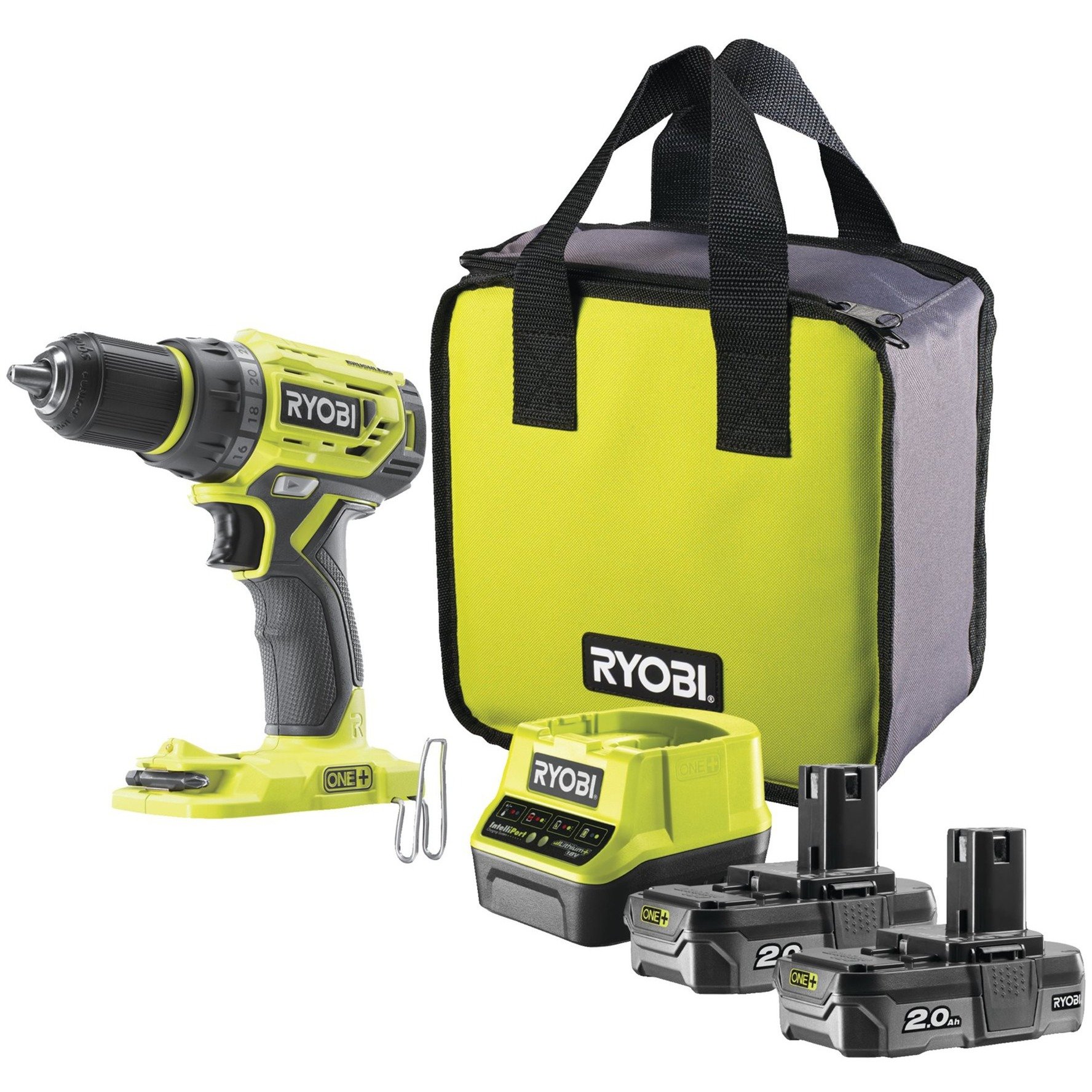 ONE+ Akku-Bohrschrauber R18DD7-220S, 18Volt ONE+ Akku-Bohrschrauber R18DD7-220S, 18Volt von Ryobi
