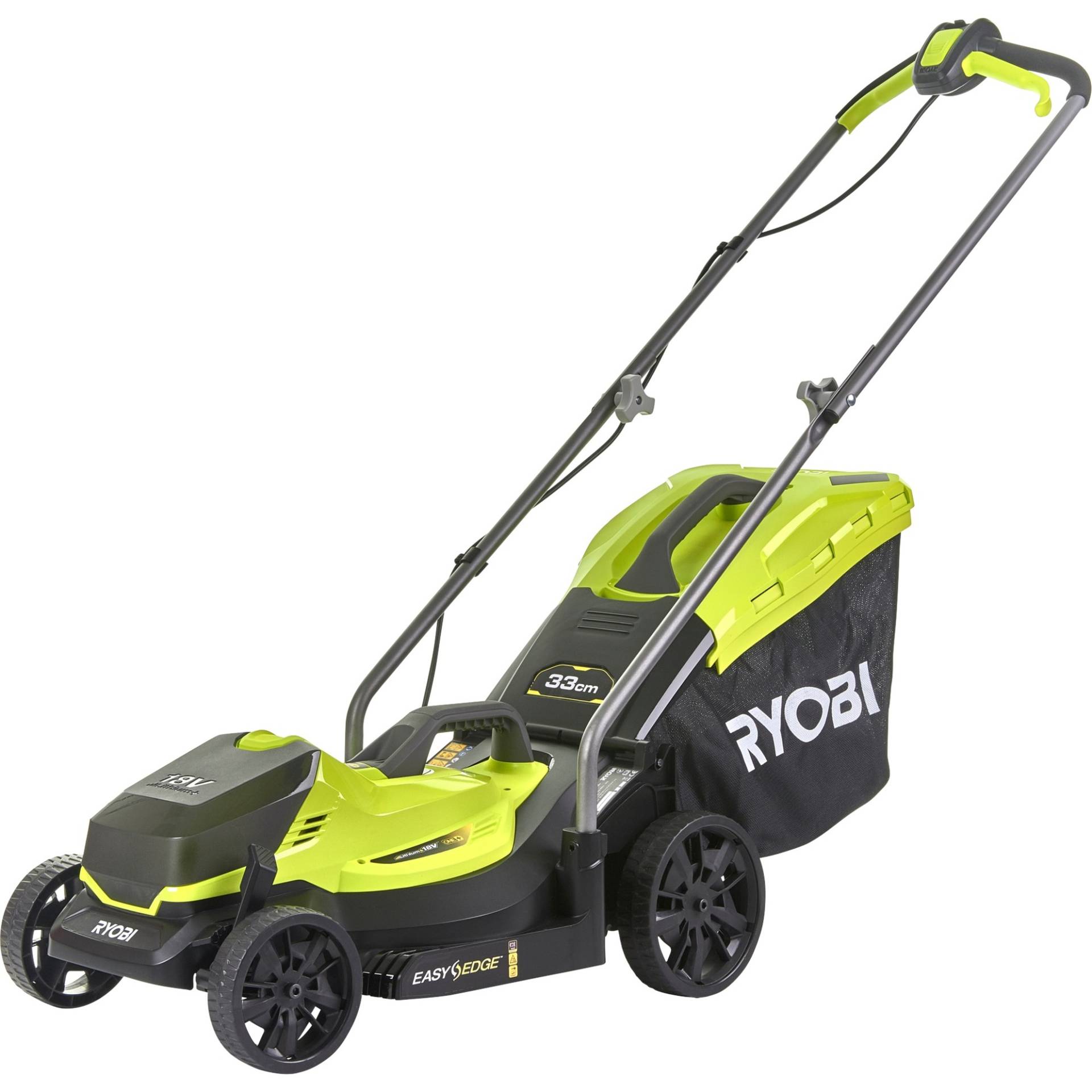 ONE+ Akku-Rasenmäher RLM18X33B40, 18Volt ONE+ Akku-Rasenmäher RLM18X33B40, 18Volt von Ryobi