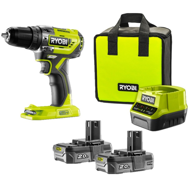 ONE+ Akku-Schlagbohrschrauber R18PD5-220S, 18Volt von Ryobi