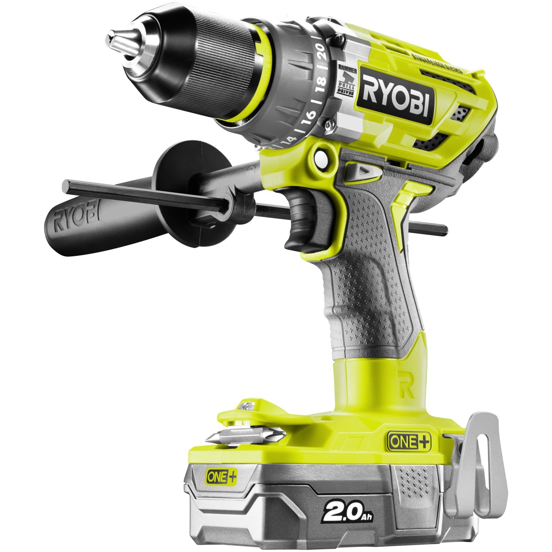 ONE+ Akku-Schlagbohrschrauber R18PD7-220B, 18Volt von Ryobi