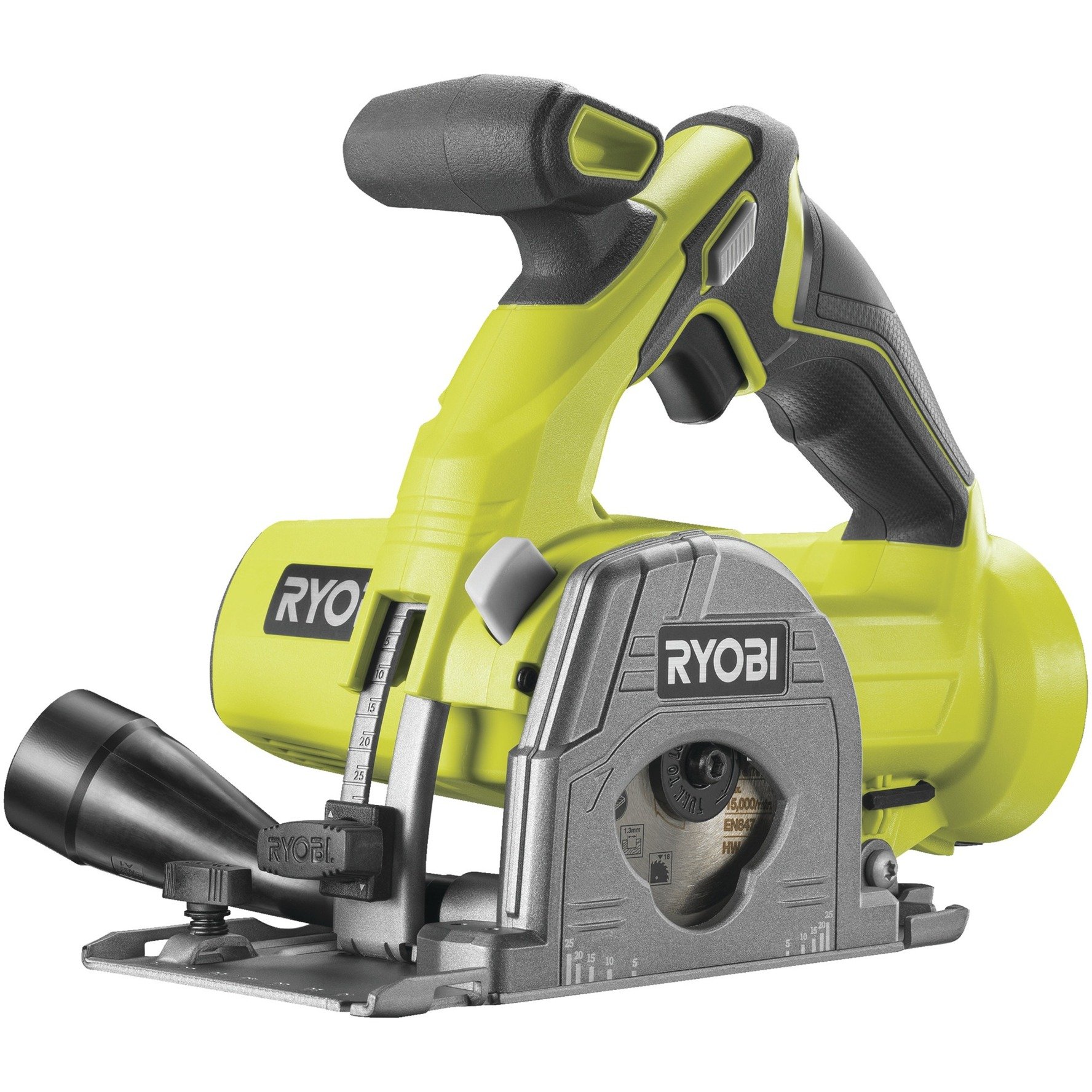 ONE+ Akku-Tauchsäge R18MMS-0, 18Volt, Handkreissäge von Ryobi