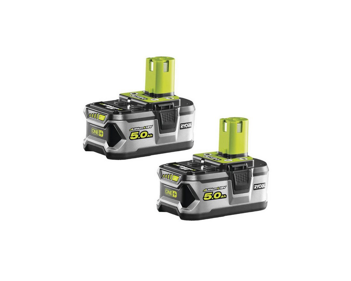 Ryobi 18 V ONE+ 5,0 Ah Lithium+ moderne Akku-Technologie Akku-Set Li-ion (18 V) von Ryobi