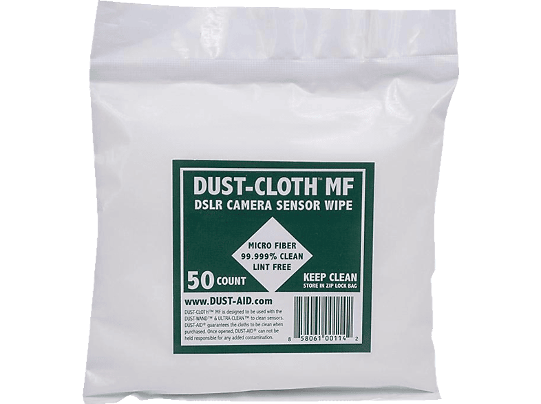 S+M DUST-AID Mikrofaser, Sensor Reinigungstuch, Mehrfarbig von S+M