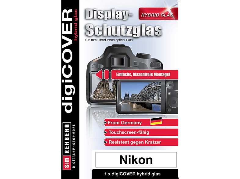 S+M digiCOVER Hybrid, Displayschutz, Transparent von S+M