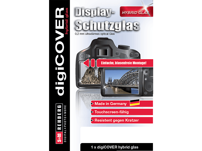 S+M digiCOVER hybrid glas Order nach Wunsch, Displayschutzglas, Transparent von S+M