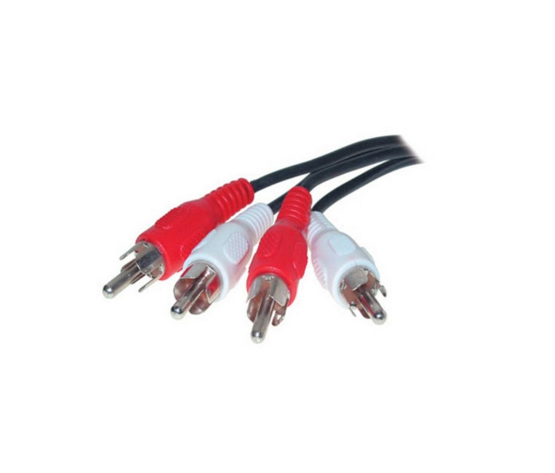 S/CONN maximum connectivity® 2 Cinchstecker auf 2 Cinchstecker Audio-Kabel, (1500 cm) von S/CONN maximum connectivity®