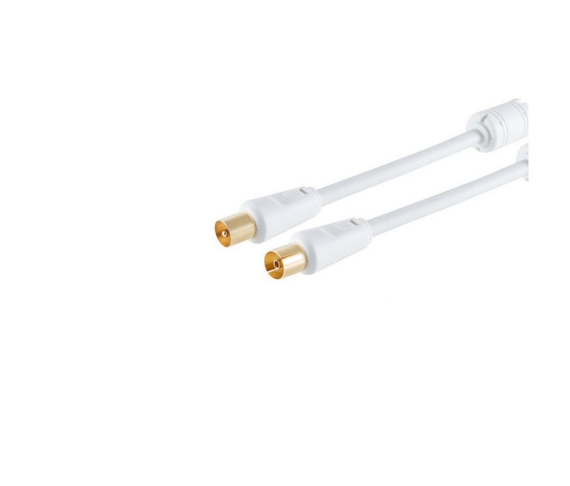 S/CONN maximum connectivity® Antennenkabel CP Ferrit verg. 4Fach >110 dB 1,5m SAT-Kabel, (150,00 cm) von S/CONN maximum connectivity®