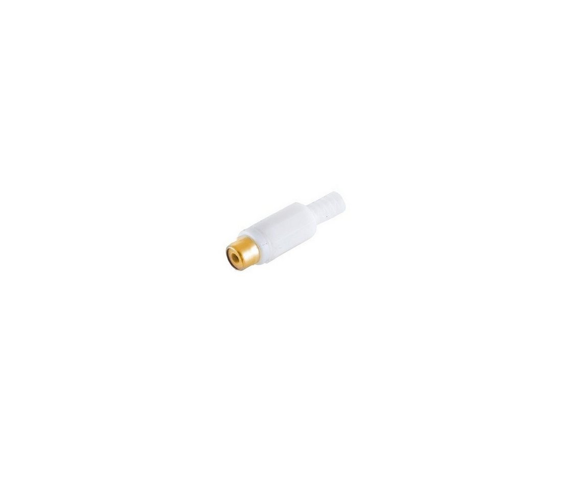 S/CONN maximum connectivity® Cinchkupplung - vergoldet Kontakte Audio-Adapter von S/CONN maximum connectivity®