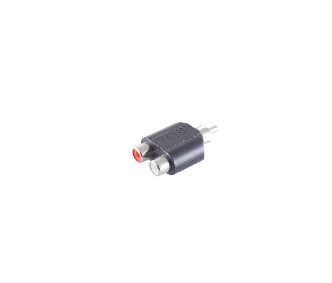 S/CONN maximum connectivity® Cinchstecker / 2 Cinchbuchsen Audio-Adapter von S/CONN maximum connectivity®