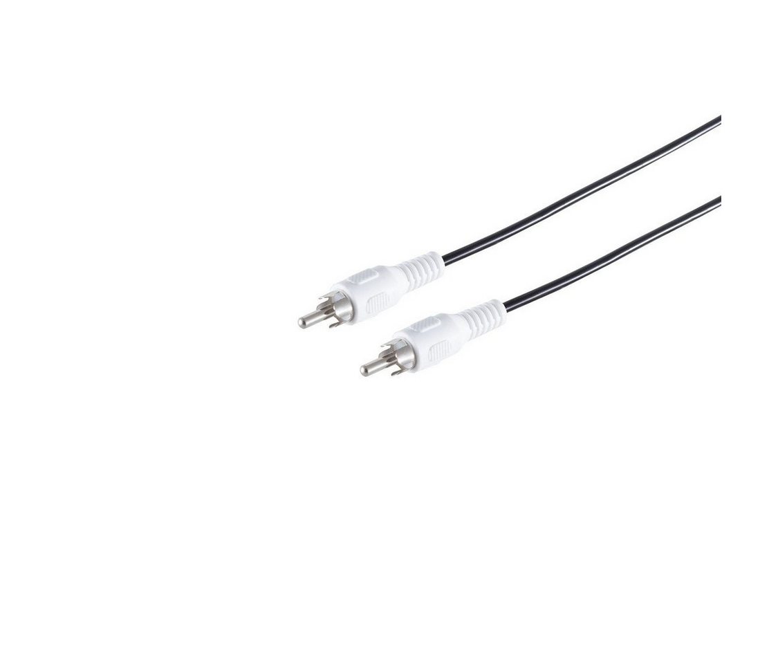 S/CONN maximum connectivity® Cinchstecker auf Cinchstecker Audio-Kabel, (150,00 cm) von S/CONN maximum connectivity®