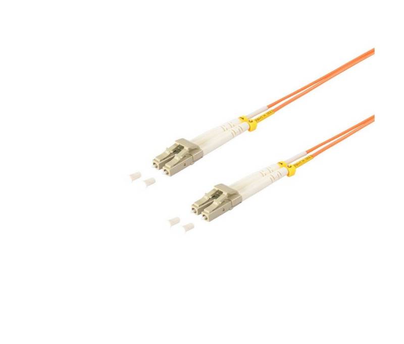 S/CONN maximum connectivity® Duplex Patchkabel LC/LC 50/125µ, OM2 Glasfaserkabel, (100 cm) von S/CONN maximum connectivity®