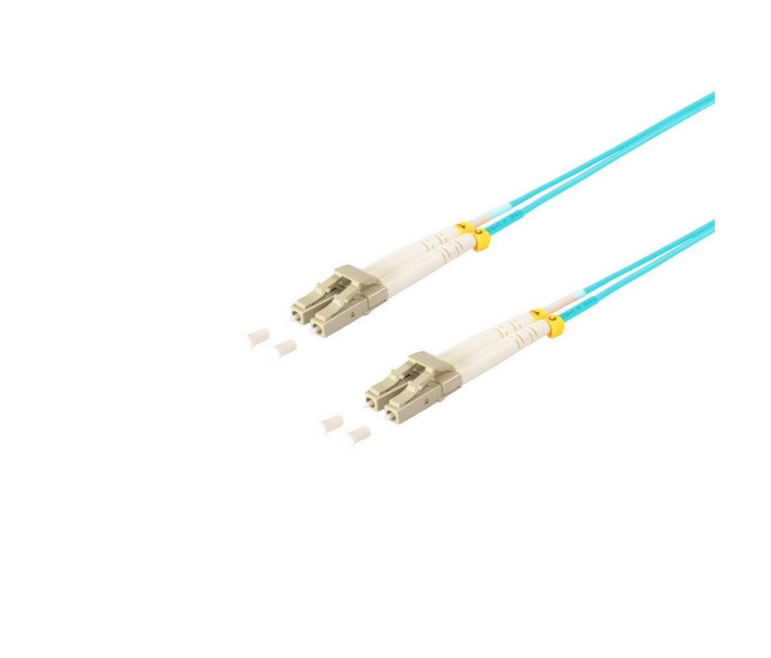 S/CONN maximum connectivity® Duplex Patchkabel LC/LC 50/125µ, OM3 Glasfaserkabel, (200 cm) von S/CONN maximum connectivity®