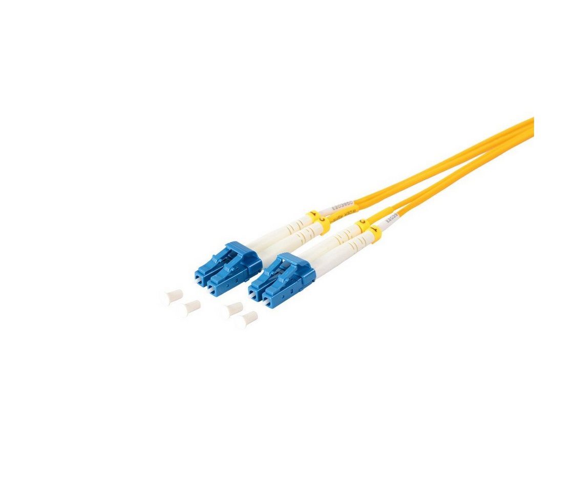 S/CONN maximum connectivity® Duplex Patchkabel LC/LC 9/125µ, OS1/OS2 Glasfaserkabel, (200 cm) von S/CONN maximum connectivity®