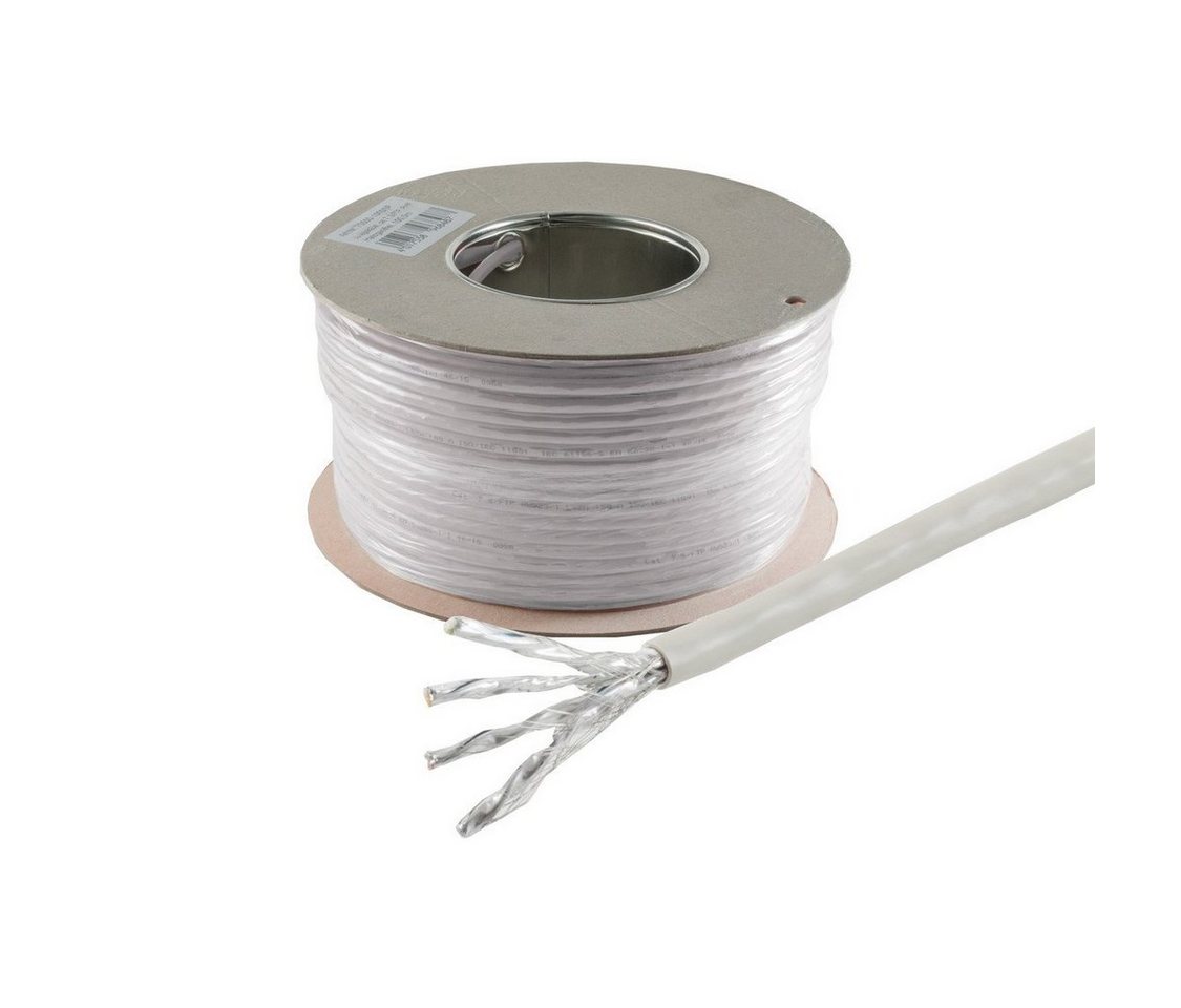 S/CONN maximum connectivity® Patchkabel, cat 6, S/FTP, PIMF, Halogenfrei Installationskabel, (10000 cm) von S/CONN maximum connectivity®