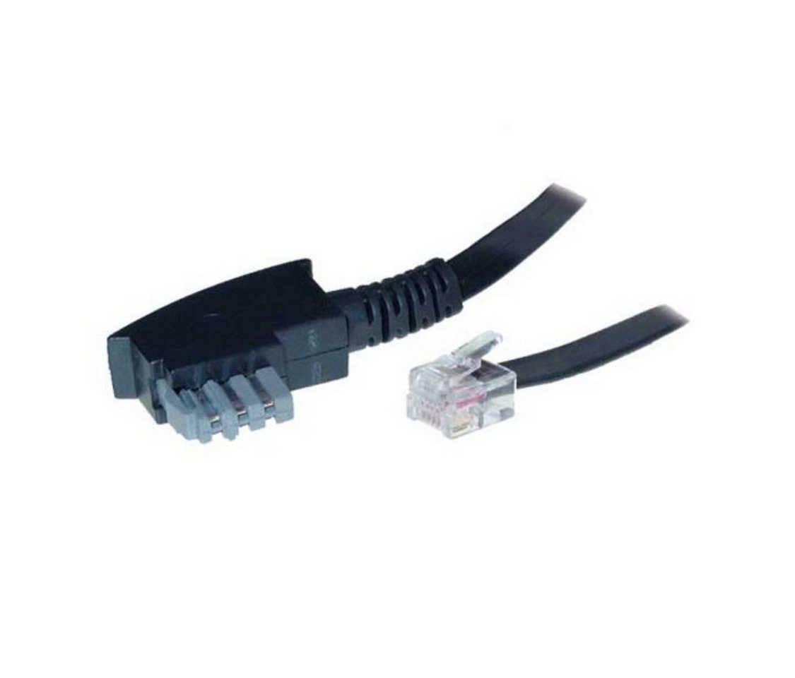 S/CONN maximum connectivity® TAE N-Stecker auf Western-Stecker 6/6, für Fax-Geräte, 6-adrig Telefonkabel, (1500 cm) von S/CONN maximum connectivity®